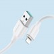 Cable Charger Mobile Joyroom 2.4A Fast Usb To Iphone S-UL012A9 2M White