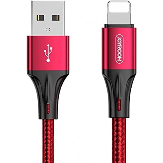 Cable Charger Mobile Joyroom Usb To Iphone Fast S-1030N1 1M Red