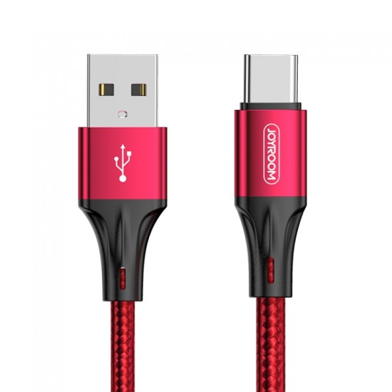 Cable Charger Mobile Joyroom Usb To Type-C Fast S-1030N1 1M Red