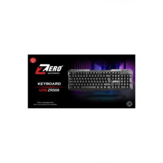 KeyBoard Wired Zero ZR-500