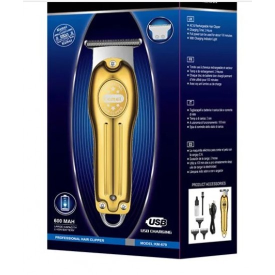 Electric Trimmer Hair Clippers Kemei KM-679(ماكينة حلاقة) Electric Trimmer Hair Clippers Kemei KM-679(ماكينة حلاقة)