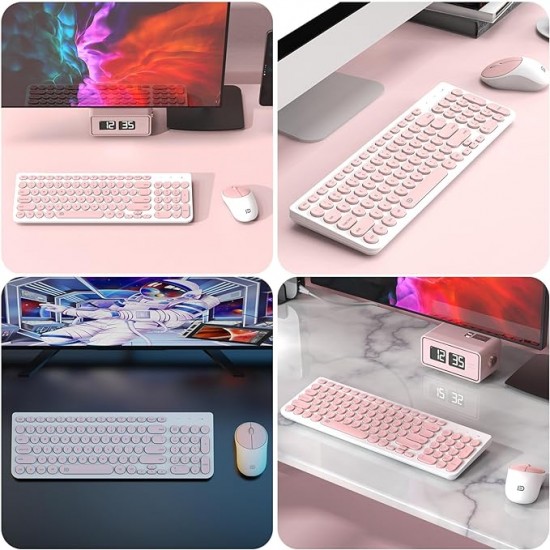 Keyboard&Mouse Wireless Fd Ik6630