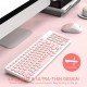Keyboard&Mouse Wireless Fd Ik6630