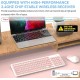 Keyboard&Mouse Wireless Fd Ik6630
