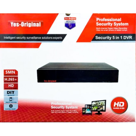 DVR YES-ORIGINAL 8 Channel OR 8CH 5IN1 1080N H265