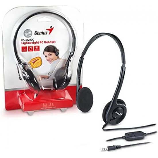 Headset Wired Genius HSM200C