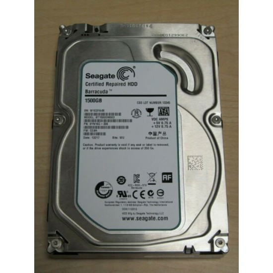 Hard Hdd Seagate 1.5T Sata 3.5"