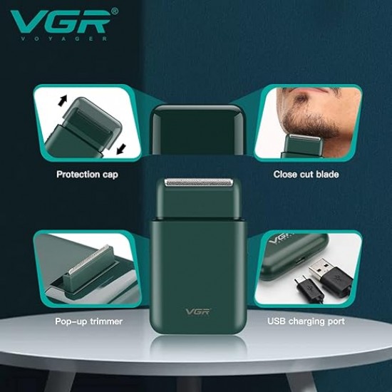 Electric Trimmer Hair Clippers VGR V-390 (ماكينة حلاقة)