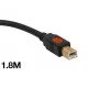 Cable Printer 2B Usb 2.0 Male A To B 1.8M Cable Printer 2B Usb 2.0 Male A To B 1.8M