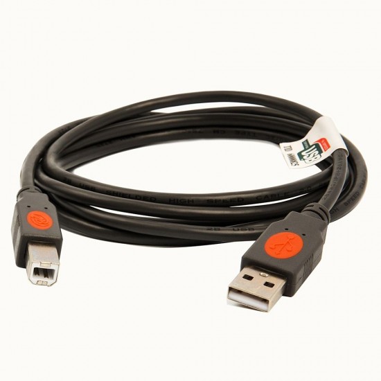 Cable Printer 2B Usb 2.0 Male A To B 1.8M