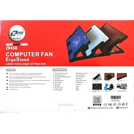 Cooling Pad Laptop Zero Zr450