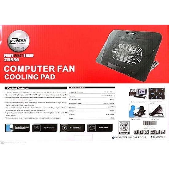 Cooling Pad Laptop ZERO ZR550