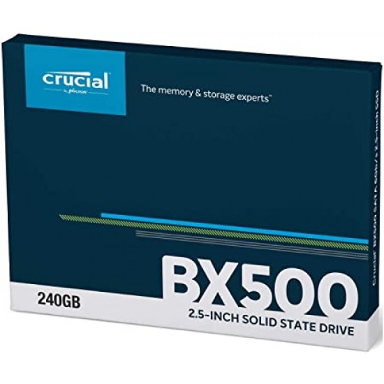 Hard Ssd Crucial 240Gb Sata 2.5" Bx500 New