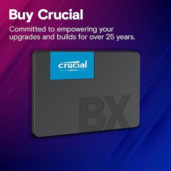 Hard Ssd Crucial 1Tb Sata 2.5" Bx500 New