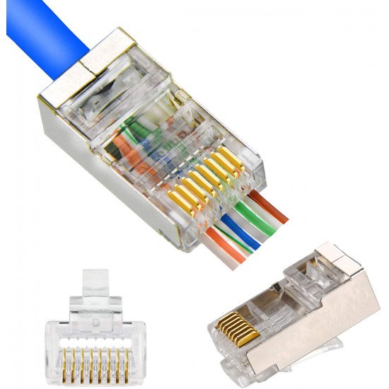 Socket Rj45 Connectors For Solid Cat5