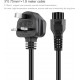 Cable Power Laptop Plug 3-Pin Ac Adapter Charger