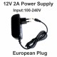 Adapter Dvr 12V 2A