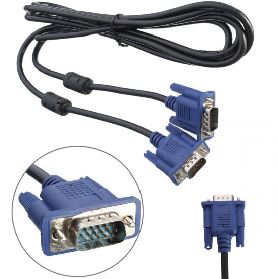 Cable Vga Male To Male 3M