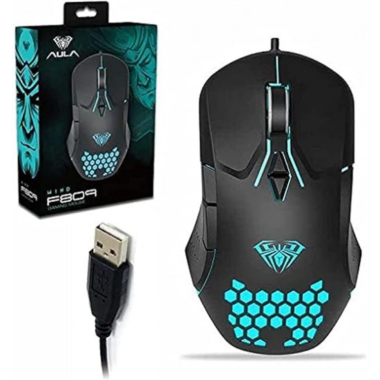 Mouse Wired Aula Gaming F809