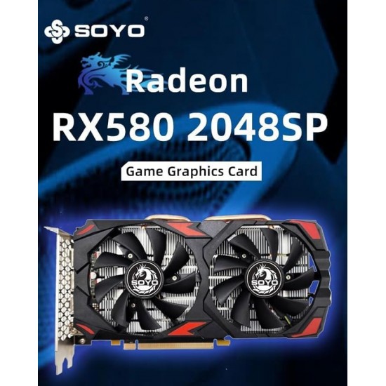 Graphic Card AMD RX 580 8GB DDR5 256Bit