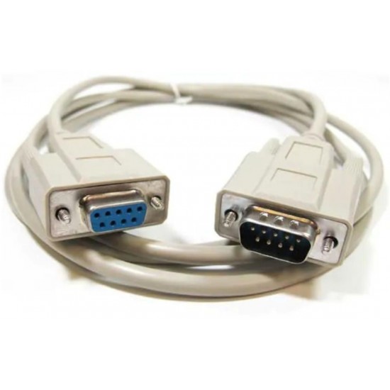 Cable Serial With Connector Db9 Male To Female 1.8M