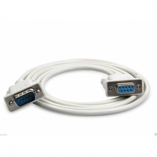 Cable Serial With Connector Db9 Male To Female 1.8M