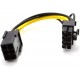 Cable Power 6Pin To 8Pin