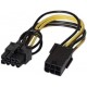 Cable Power 6Pin To 8Pin