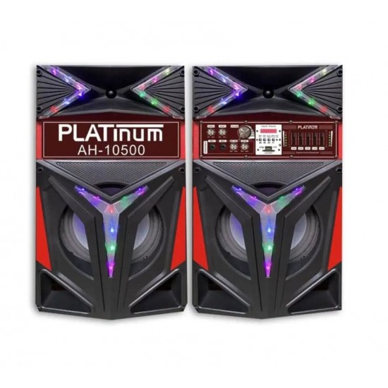 Subwoofer Platinume Usb/Sd/Remote Bluetooth Fm Ah-6010